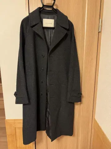 MACKINTOSH 체스터 코트 다크 그레이 38