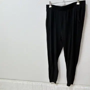 새상품급 블랙 [ 프리 ] 슬랙스 허리밴딩 포켓 부착