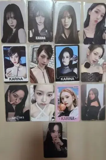 KARINA 카리나 트레이딩 카드 13장 세트 aespa 에스파