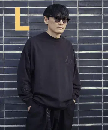 I Need You Baby YI 자수 맨투맨 사카낙션 야마구치 이치로