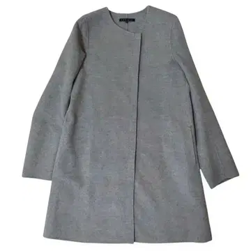 theory 노카라 코트 그레이 캐시미어 혼방 S