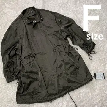 새상품 택 카스타네 여성용 밀리터리 모즈 롱 코트 카키 F
