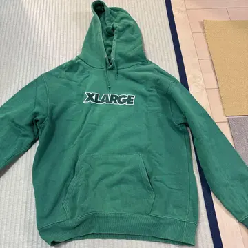 XLARGE 그린 후드티 XL