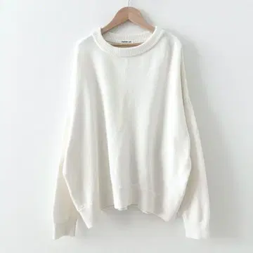 2024 SS Deuxieme Classe 베이직 니트 화이트