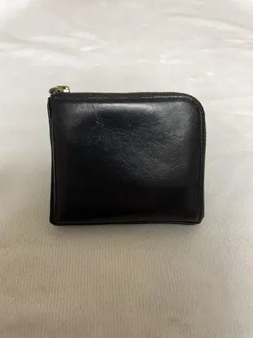 GANZO 간조 GUD2 ZIP 퍼스 L자 지갑 블랙