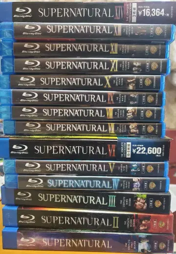 SUPERNATURAL 블루레이 1-14