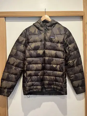 최종 가격 인하 patagonia 카모플라쥬 다운 자켓 s 사이즈