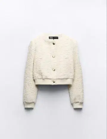 ZARA 자라 텍스처 봄버 자켓