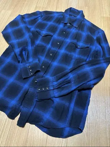 Rags McGREGOR 러그스 맥레거 옴브레 체크 셔츠