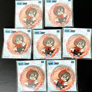 SERVAMP 서뱀프 프라이스 버라이어티 캔뱃지 아카즈킨 츠바키 7개