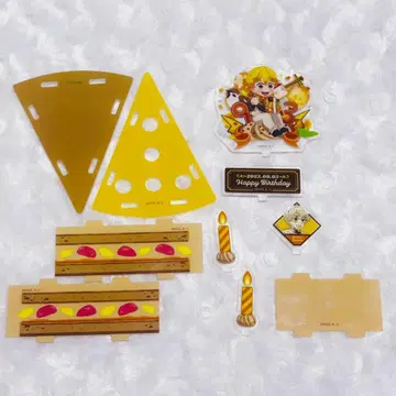 귀멸의 칼날 아가츠마 젠이츠 생일 아크릴 스탠드