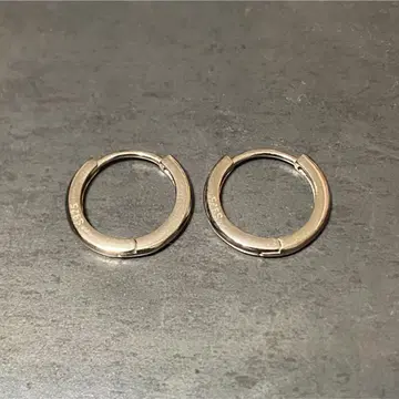 SILVER925 후프 오픈 이어링/실버/귀걸이