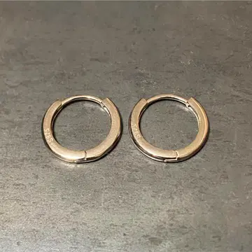 SILVER925 후프 오픈 이어링/실버/귀걸이