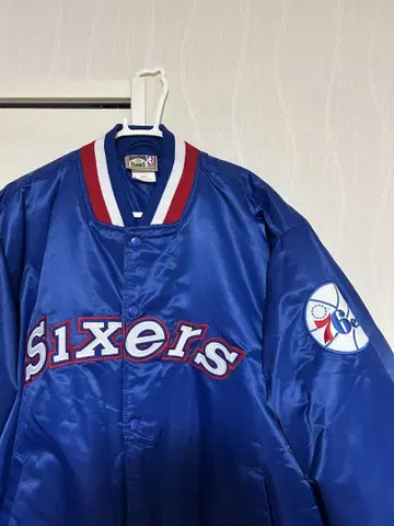 NBA 76ers 자수 바시티 자켓 거의 데드스탁