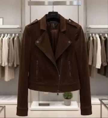 [새상품급] BCBG 라이더 자켓 벨로아 원단