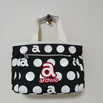 archivio 도트 무늬 카트 백
