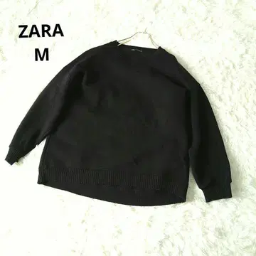 ZARA 자라 맨투맨 트레이닝복 오버 사이즈 M 블랙