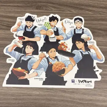 하이큐 오오토야 오리지널 일러스트 다이컷 비주얼 보드 전원