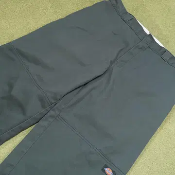 고품질 디키즈 더블니 워크 팬츠 링컨 그린 w36