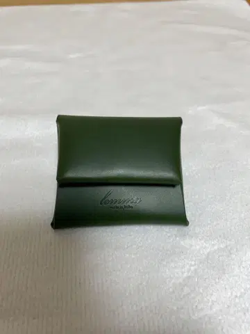 [ 미사용 새상품 ] lemma  listo 리스트 코인 케이스 그린