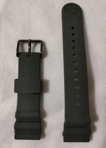 SEIKO/세이코 실리콘 밴드 22mm 다크 그레이