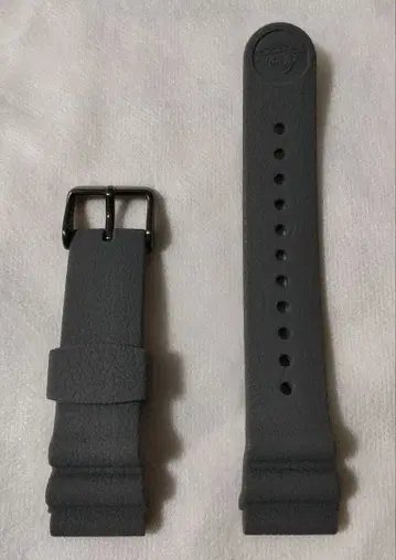 SEIKO/세이코 실리콘 밴드 22mm 그레이