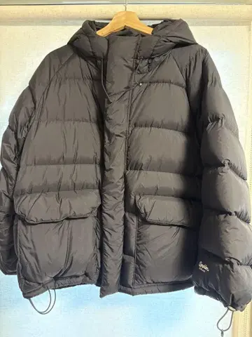 Gympleh 블랙 다운 자켓
