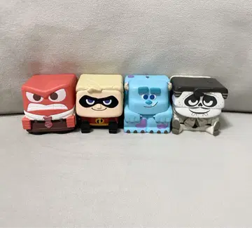 팝마트 POP CUBE 디즈니 픽사 4개 세트