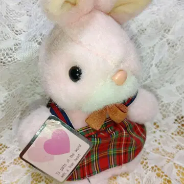 오리엔탈 토이 핑크 토끼 봉제 인형