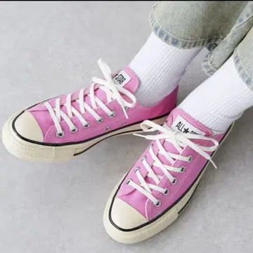 ALL STAR US COLORS OX 핑크 컨버스