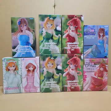 5등분의 신부 피규어 세트 9체