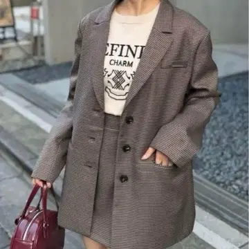 chico 싱글 로고 자켓