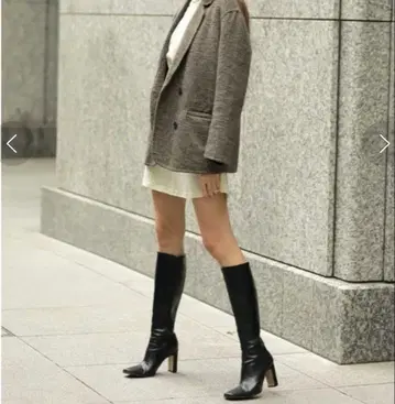ACYM 롱 부츠 블랙 L 사이즈