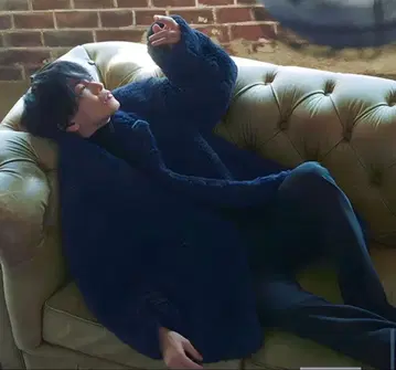 abyts 보아 하프 코트 블랙 사이즈 3