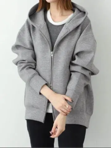 SLOBEIENA 볼륨 집업 후디
