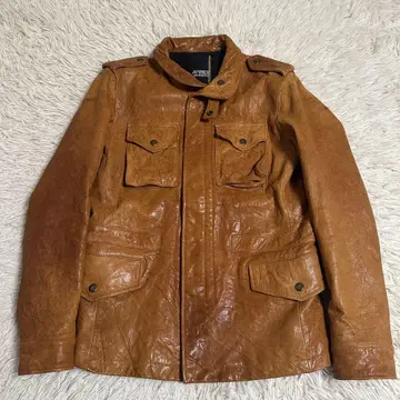 [ AVIREX ] 아비렉스 M65 램스킨 가죽 자켓 S