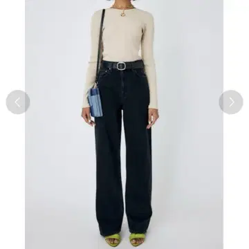 MOUSSY HW 90S BLK STRAIGHT 26inch