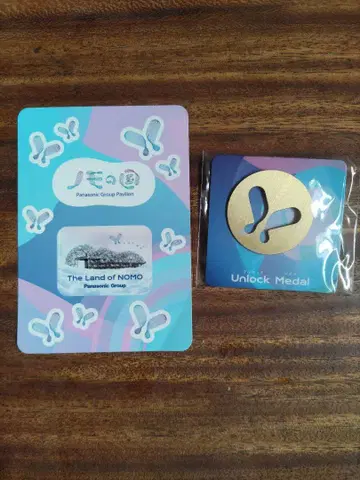 오사카 만박 노모의 나라 핀 배지 씰
