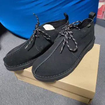 clarks desert trek gtx black