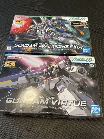 HG 더블 오 아발란체 엑시아 돌진 건담 바라체