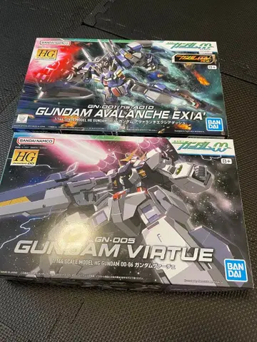 HG 더블 오 아발란체 엑시아 돌진 건담 바라체