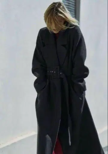 ZARA 가운 코트 롱 코트 마테코