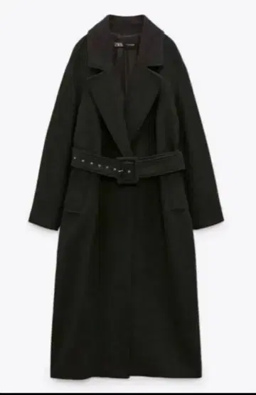 ZARA 가운 코트 롱 코트 마테코