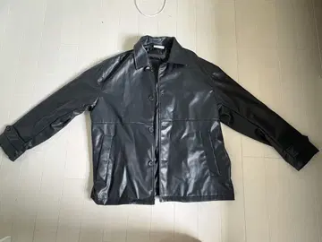 정가 9500엔 가죽 자켓