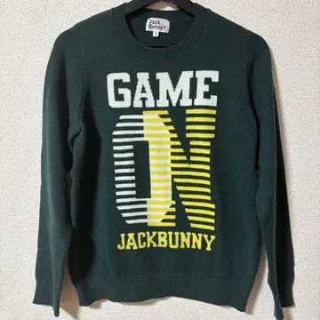 Jack Bunny!! 니트 그린 사이즈 1