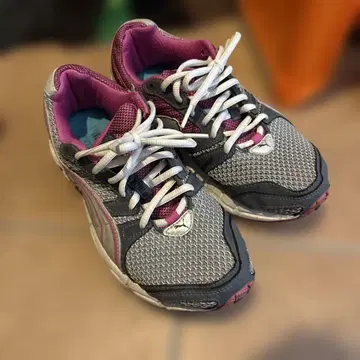 [ 23cm ] Puma 러닝화 그레이/핑크