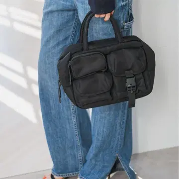 스픽 앤 스팬 바이시클론 멀티 포켓 미니 보스턴 백