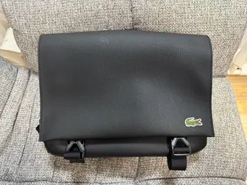 Lacoste 블랙 숄더백 메신저 백