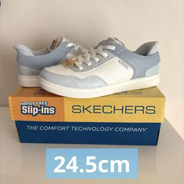 스케쳐스 밥스 슬립인즈 라이트 블루 멀티 24.5cm