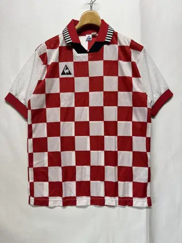 le coq sportif 르꼬끄 스포르티브 게임 셔츠 빨간색 M